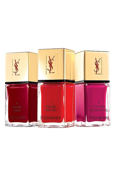 ysl nail polish boots|YSL nail polish set.